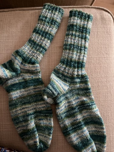 Wollsocken stricksocken grün - wollsocken,