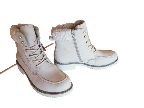 Rieker damen leder boots - rieker,