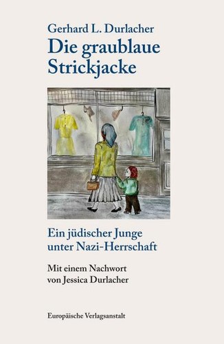 Die graublaue strickjacke ein - die,