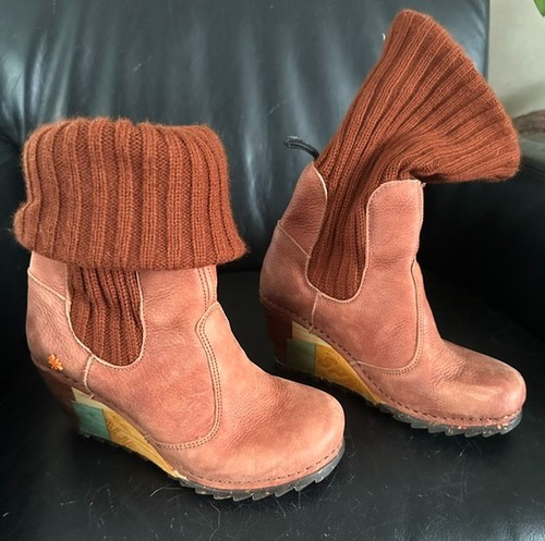 Art companystiefelette leder - art,